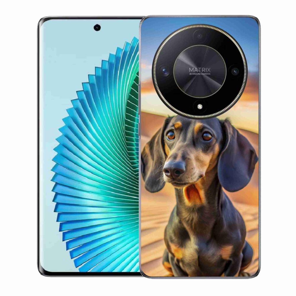 Gél borítás mmCase a Honor Magic 6 Lite 5G készülékhez - borz 3