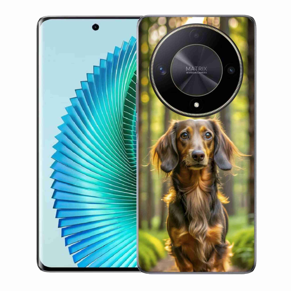 Gél borítás mmCase a Honor Magic 6 Lite 5G készülékhez - tacskó 4