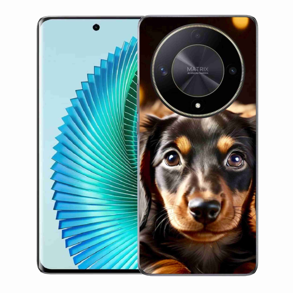 Gél borítás mmCase a Honor Magic 6 Lite 5G készülékhez - tacskó