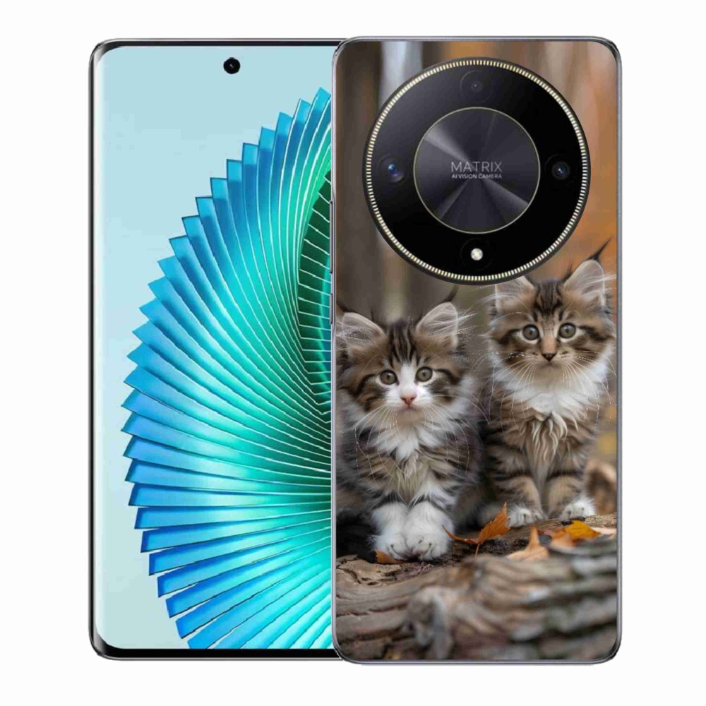 mmCase géltok az Honor Magic 6 Lite 5G-hez – macska-duó 3