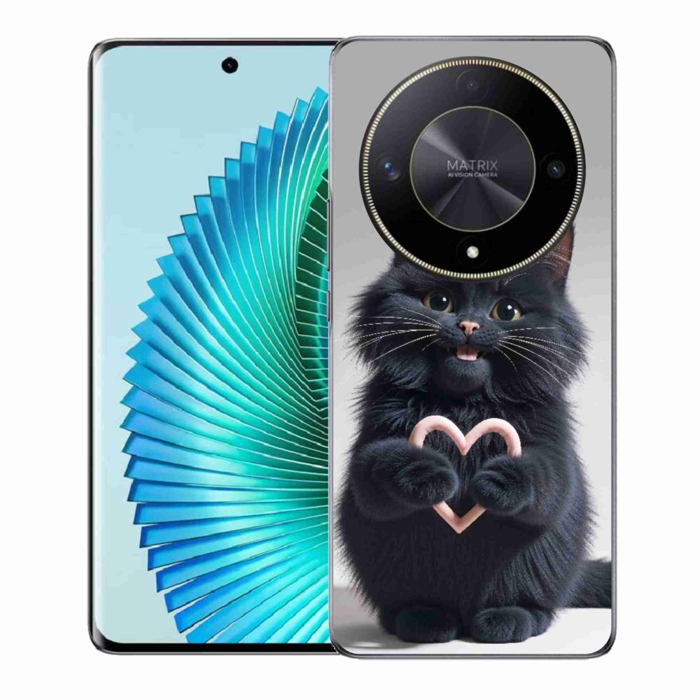 mmCase géltok az Honor Magic 6 Lite 5G-hez – Macska szerelem 3