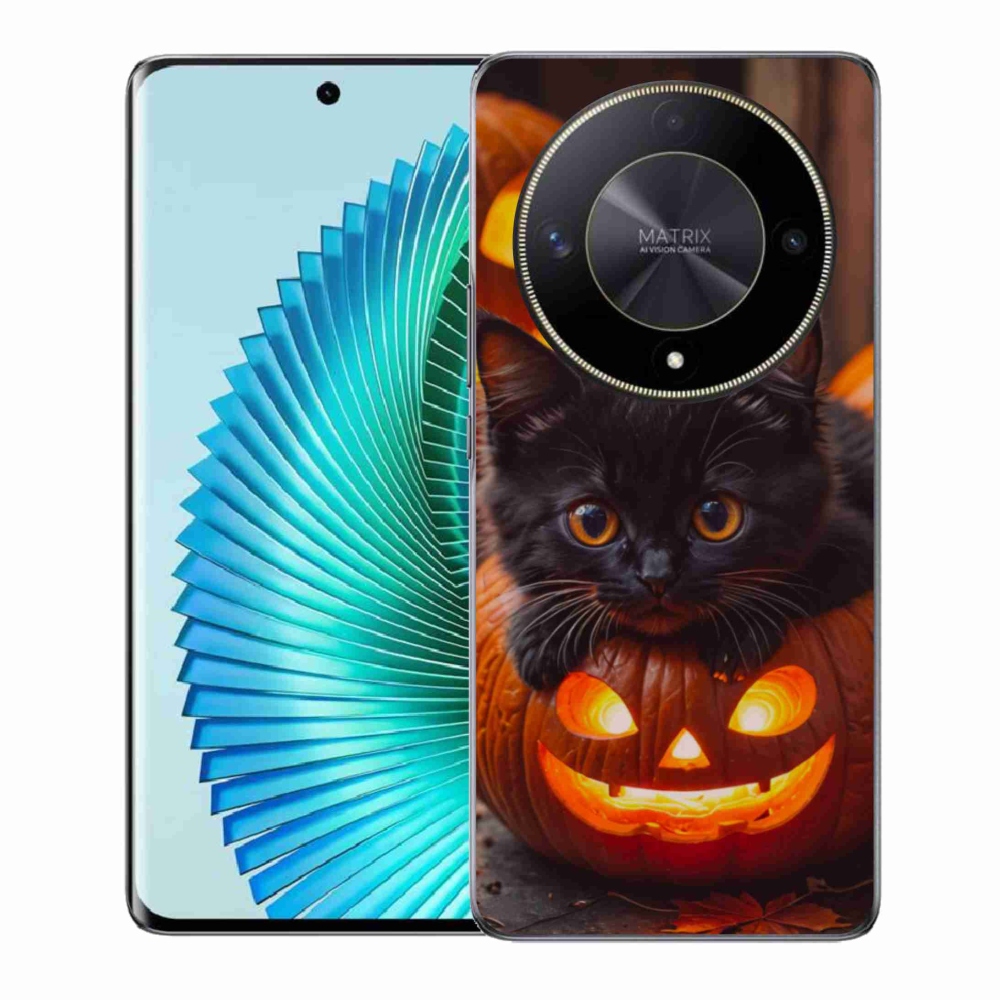 Gél borítás mmCase a Honor Magic 6 Lite 5G készülékhez - cica és tök