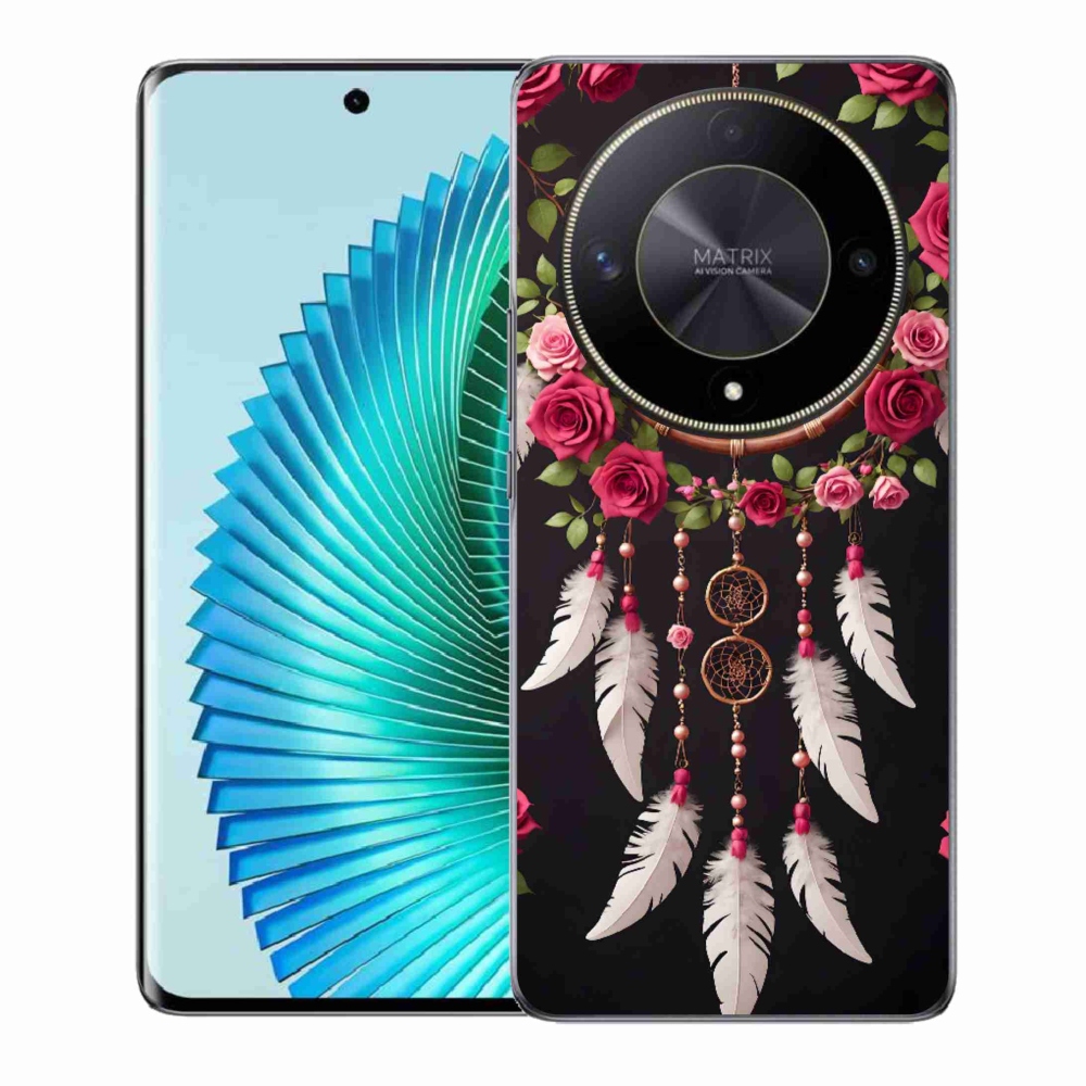 mmCase géltok az Honor Magic 6 Lite 5G-hez – álomfogó rózsákkal