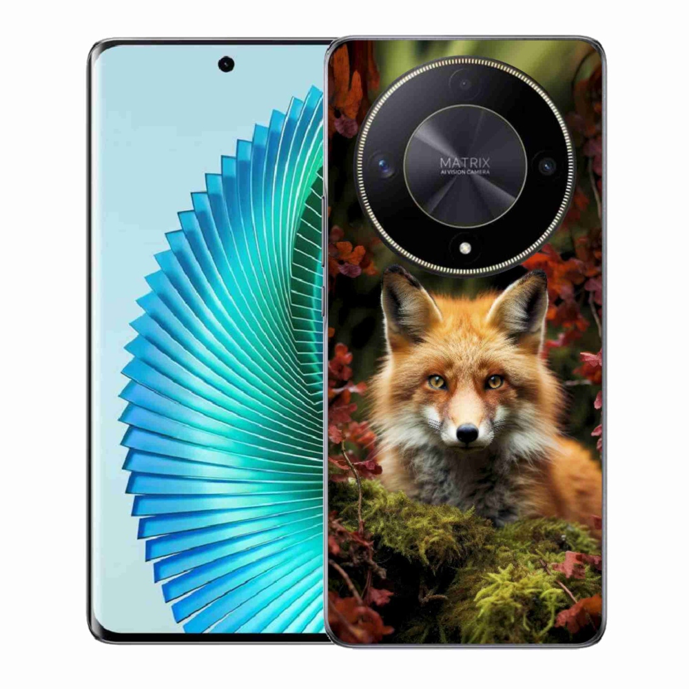 mmCase géltok az Honor Magic 6 Lite 5G-hez – róka az erdőben