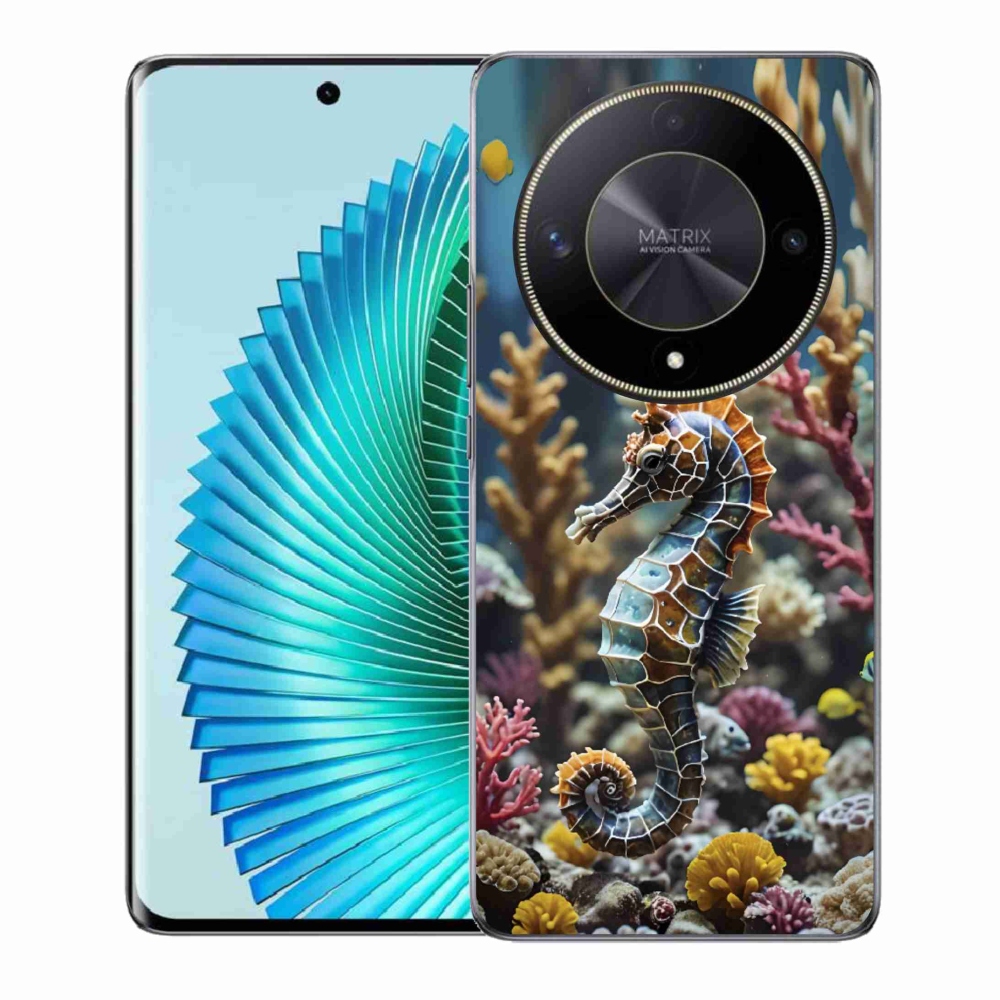 mmCase gél tok az Honor Magic 6 Lite 5G-hez – tengeri csikóhal 2