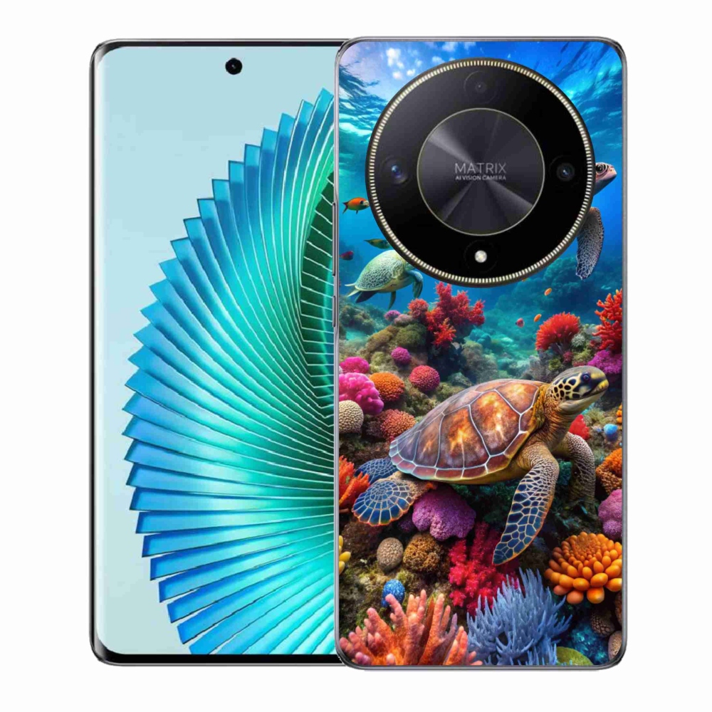 Gél borítás mmCase a Honor Magic 6 Lite 5G számára - Sea World 2