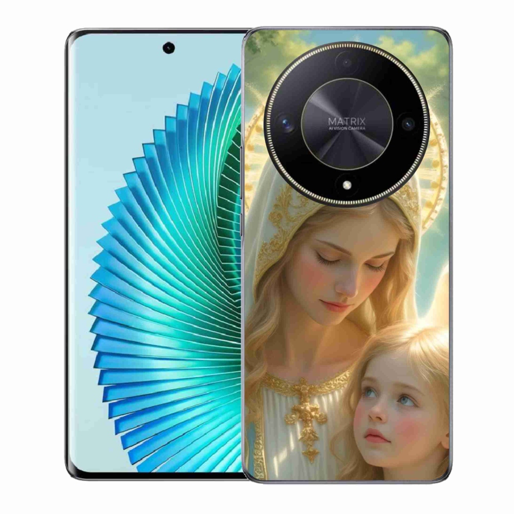 Gél borítás mmCase a Honor Magic 6 Lite 5G számára - vallási téma 2