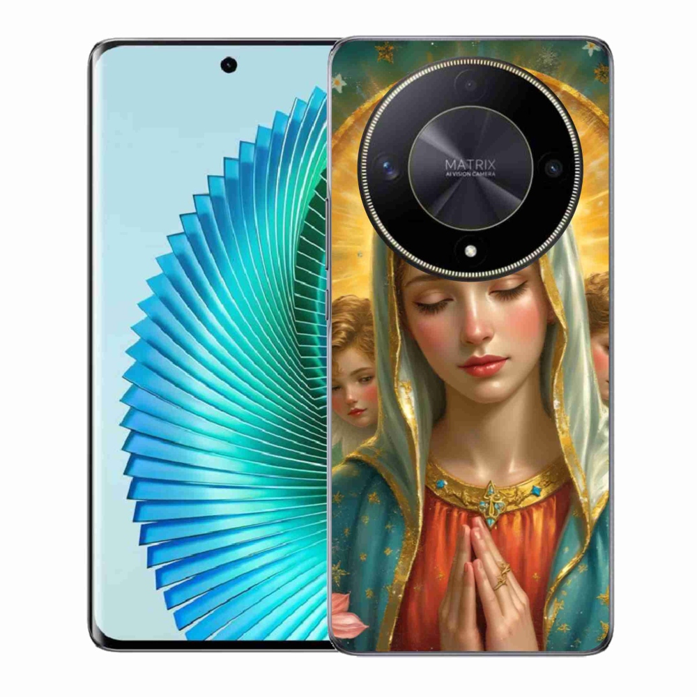 Gél borítás mmCase a Honor Magic 6 Lite 5G számára - vallási motívum 3