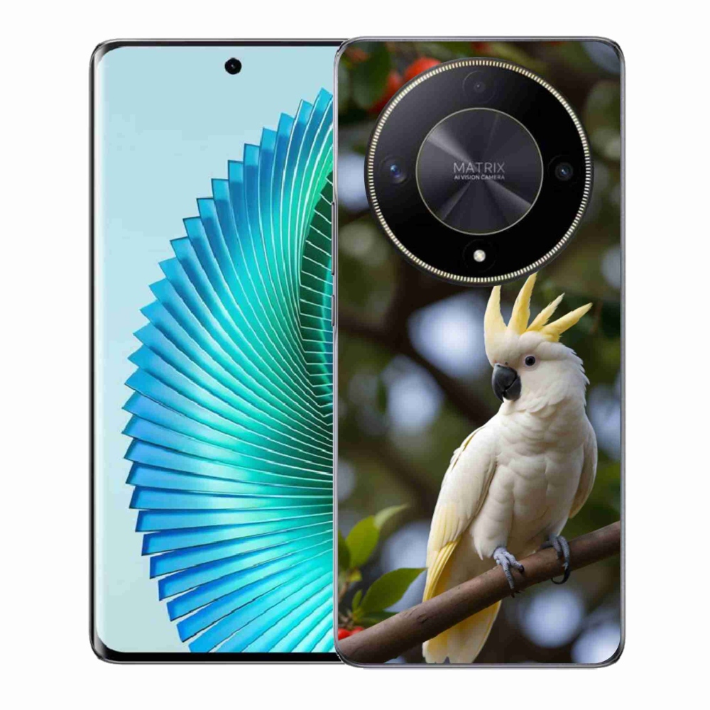 mmCase géltok az Honor Magic 6 Lite 5G-hez – kakadu papagáj 3