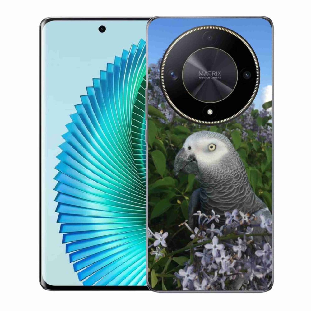 Gél borítás mmCase a Honor Magic 6 Lite 5G készülékhez - papagáj jacco