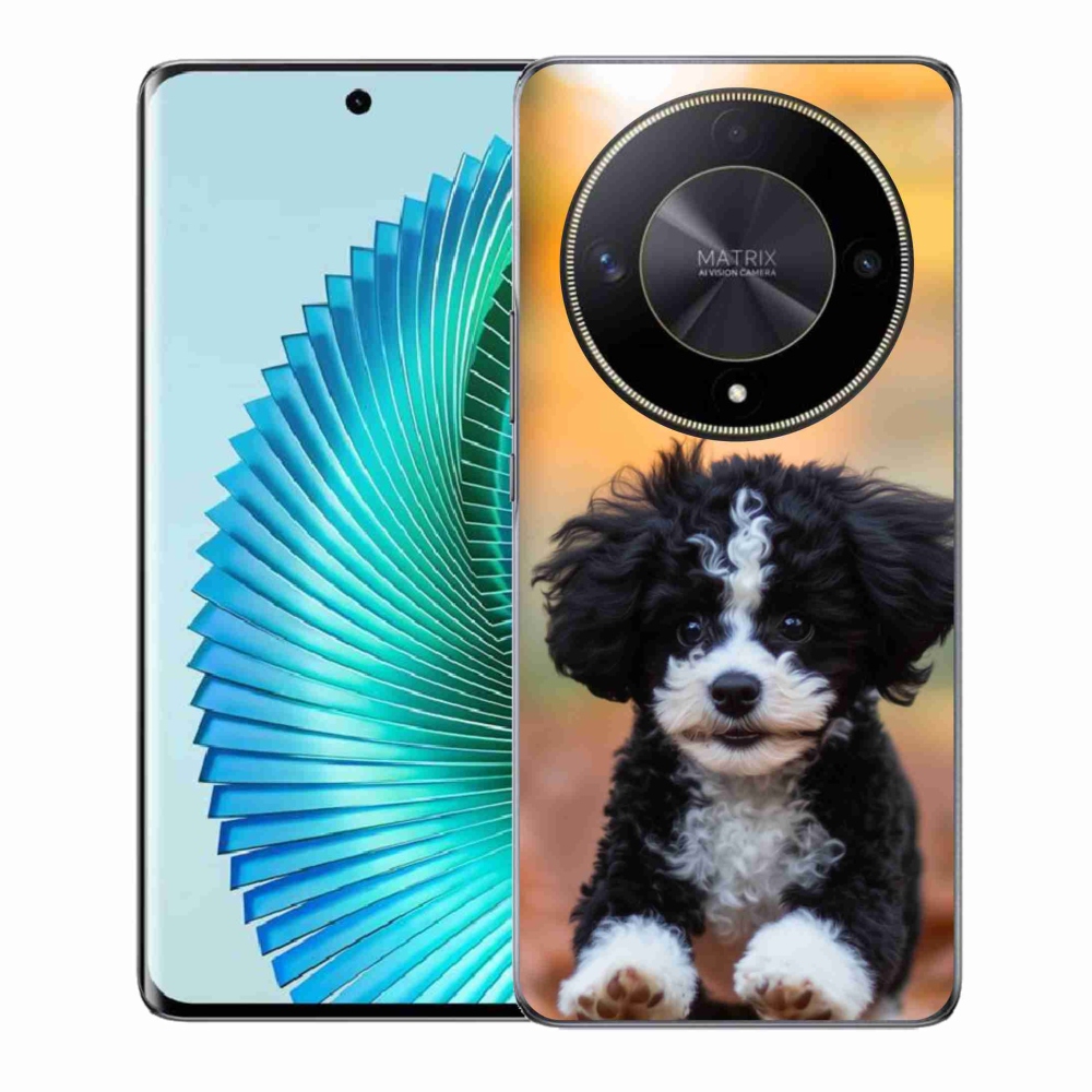 Gél borítás mmCase a Honor Magic 6 Lite 5G számára - aranyos kiskutya 2