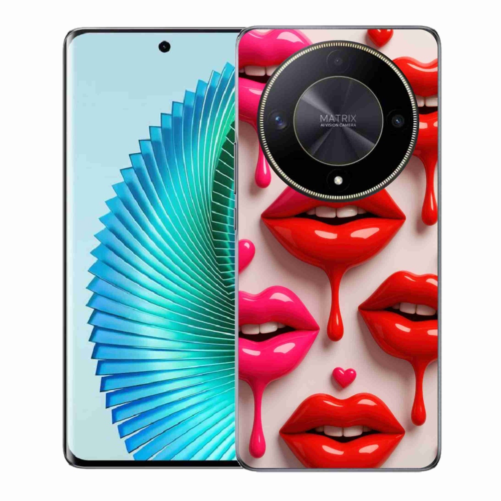 Gél borítás mmCase a Honor Magic 6 Lite 5G készülékhez - ajkak 2