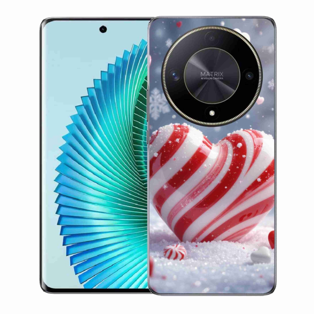 Gél borítás mmCase a Honor Magic 6 Lite 5G számára - édes szív