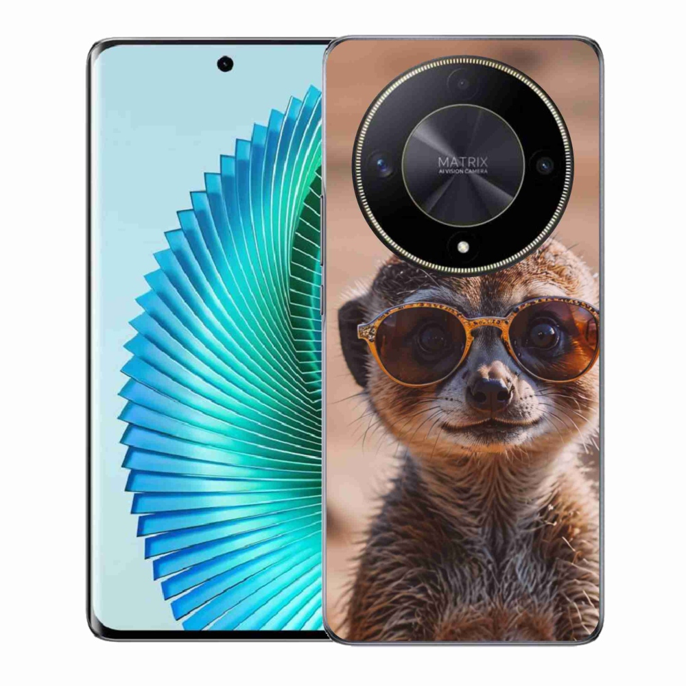 Gél borítás mmCase a Honor Magic 6 Lite 5G számára - stílusos surikata