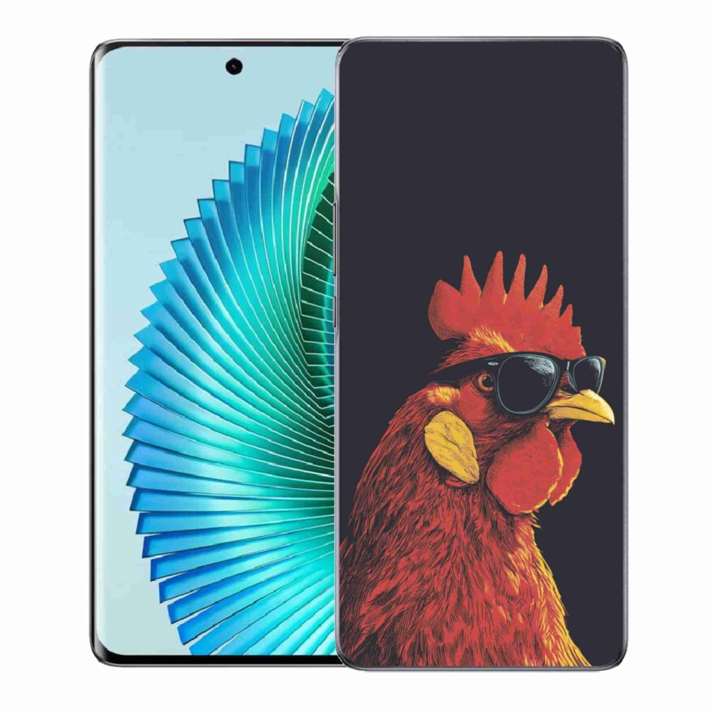 Gél borítás mmCase a Honor Magic 6 Lite 5G számára - stílusos kakas