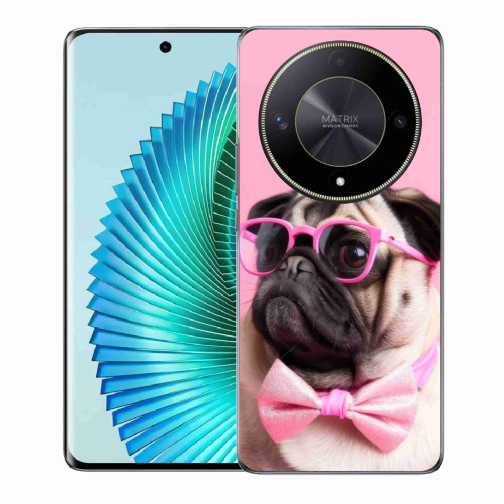 Gél borítás mmCase a Honor Magic 6 Lite 5G számára - stílusos mopsz