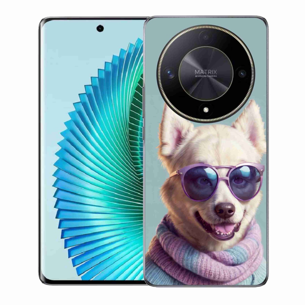 Gél borítás mmCase a Honor Magic 6 Lite 5G számára - stílusos német felső