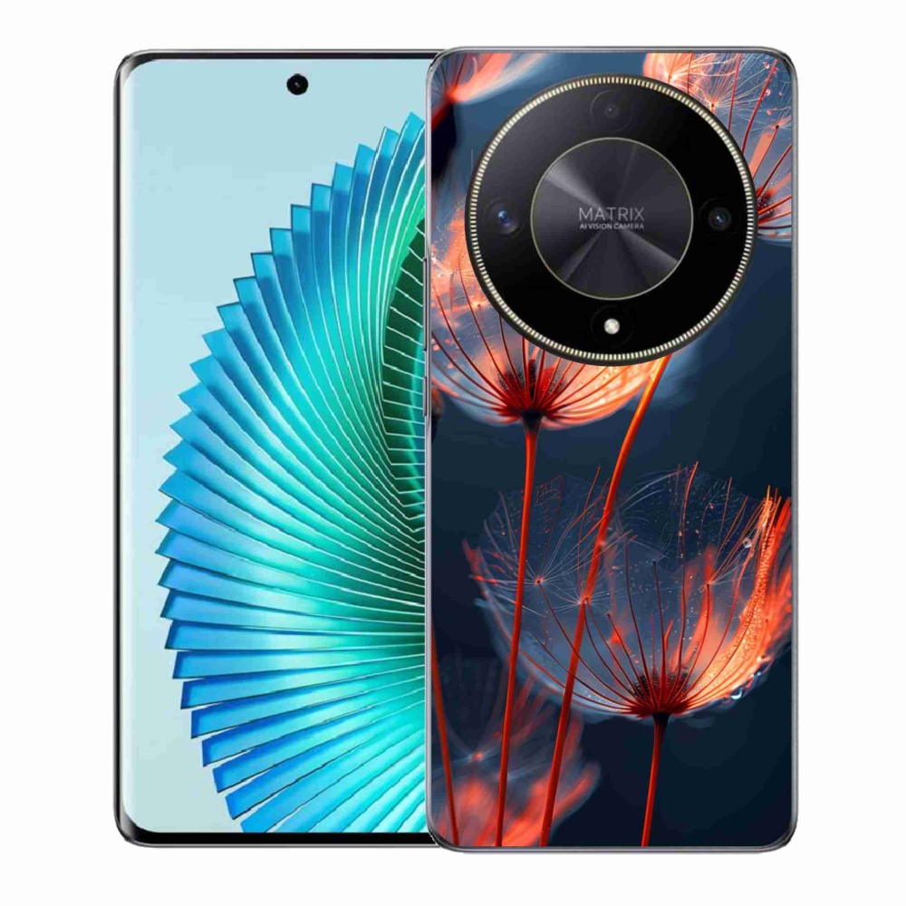 Zselés borítás mmCase a Honor Magic 6 Lite 5G számára - világító pehely