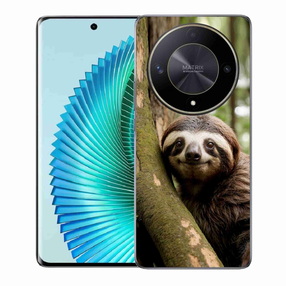 mmCase géltok az Honor Magic 6 Lite 5G-hez – mosolygós lajhár
