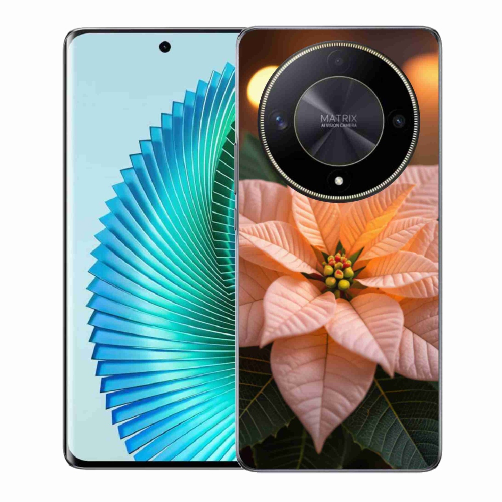 Gél borítás mmCase a Honor Magic 6 Lite 5G számára - Karácsonyi csillag