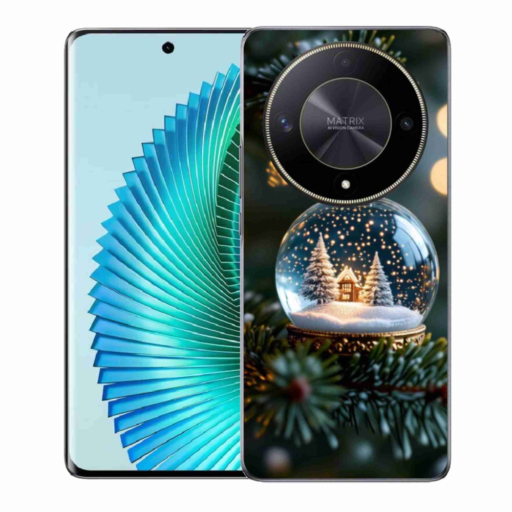 Gél borítás mmCase a Honor Magic 6 Lite 5G számára - Karácsonyi gömbök 2
