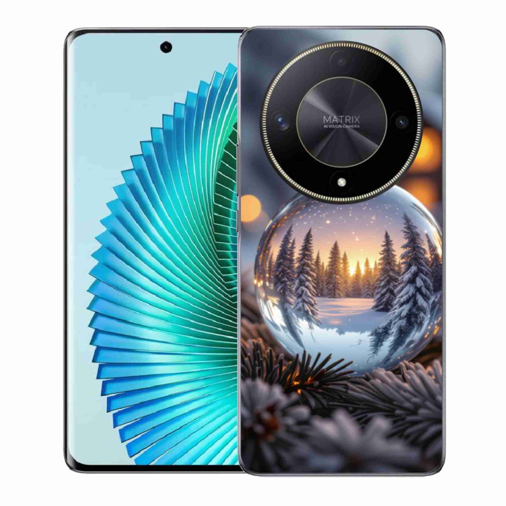 Gél borítás mmCase a Honor Magic 6 Lite 5G számára - karácsonyi dekoráció