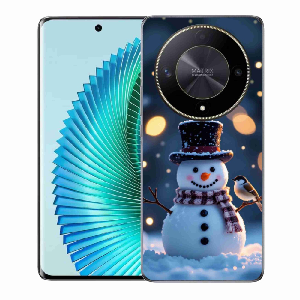 mmCase gél tok az Honor Magic 6 Lite 5G-hez – karácsonyi hóember