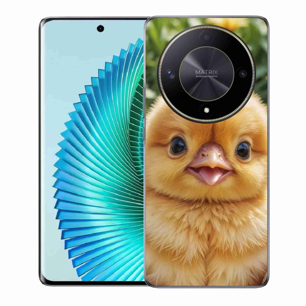 Gél borítás mmCase a Honor Magic 6 Lite 5G számára - boldog csaj