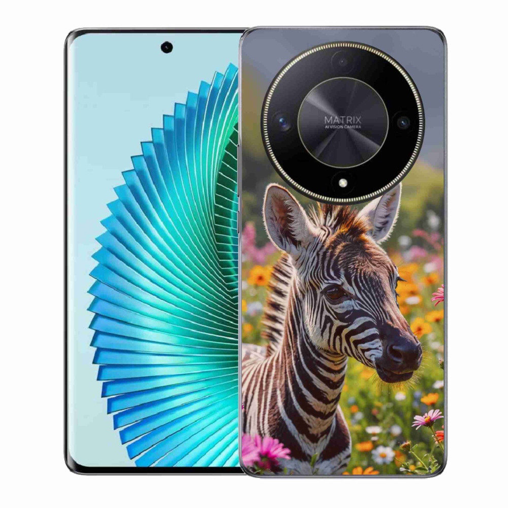 mmCase géltok az Honor Magic 6 Lite 5G-hez – zebra a réten