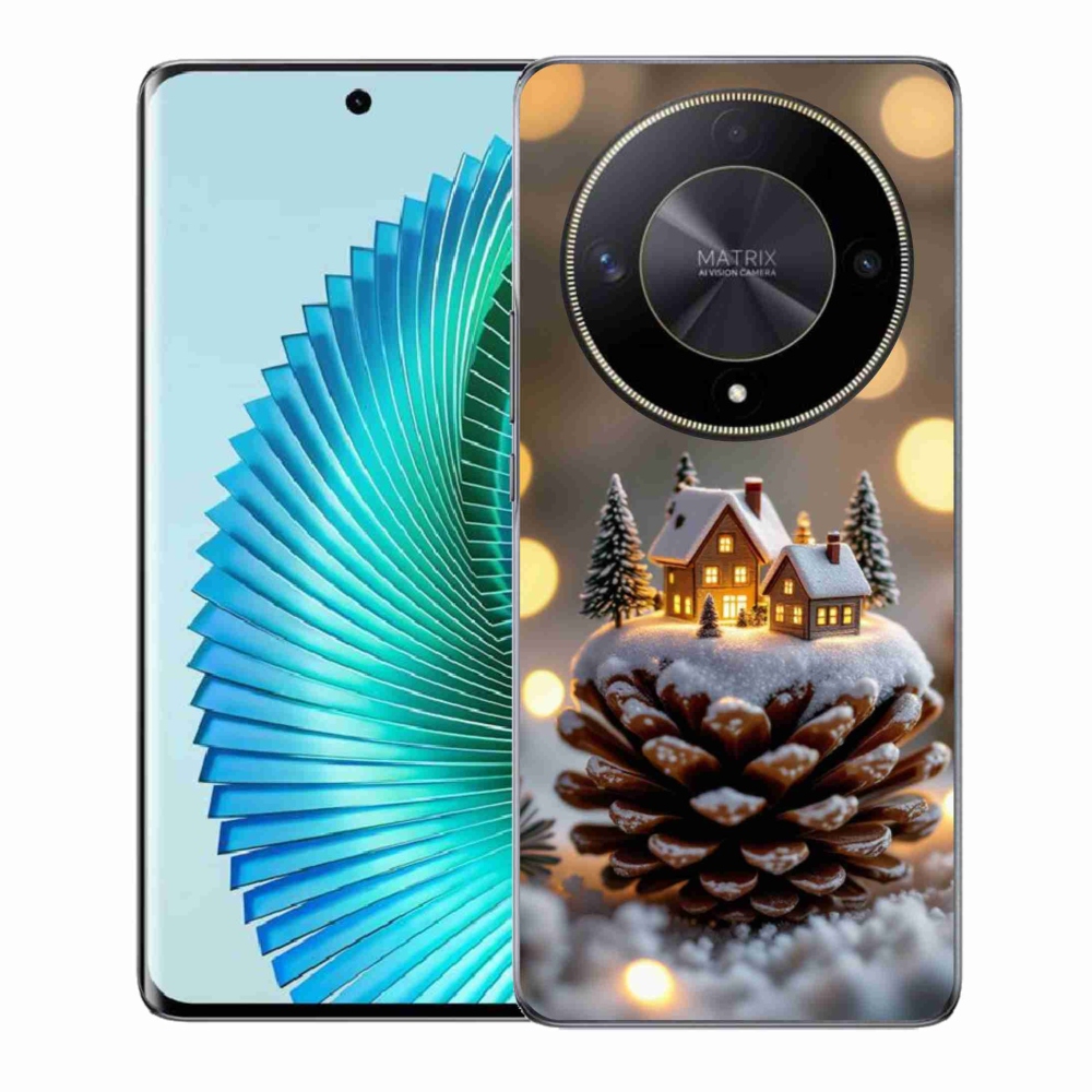 mmCase géltok az Honor Magic 6 Lite 5G-hez – téli falu