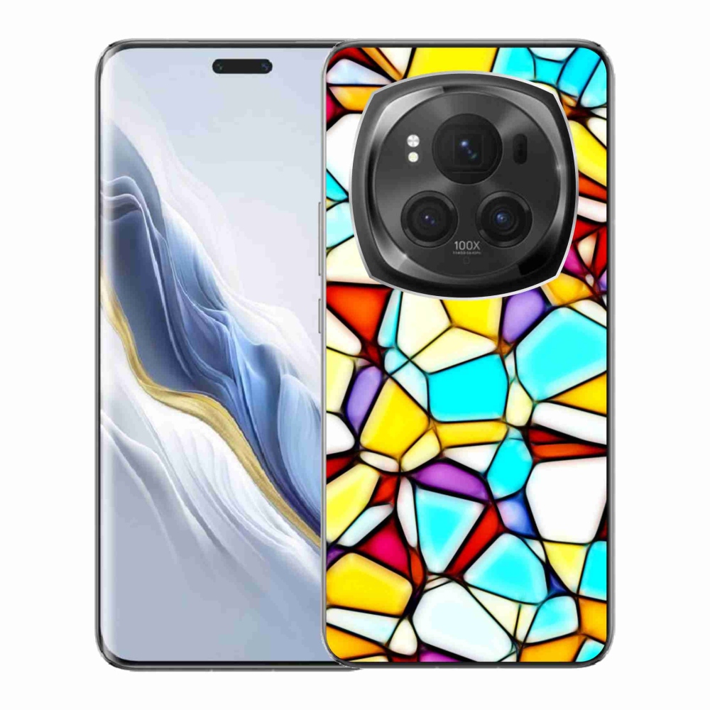 Zselés borítás mmCase a Honor Magic 6 Pro 5G számára - absztrakt motívum 40