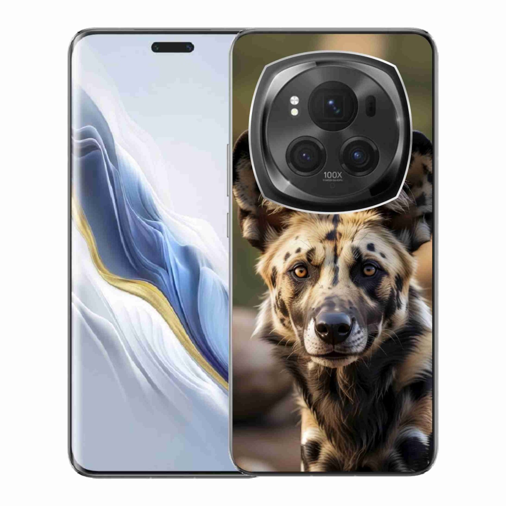 mmCase gél tok az Honor Magic 6 Pro 5G-hez – afrikai vadkutya