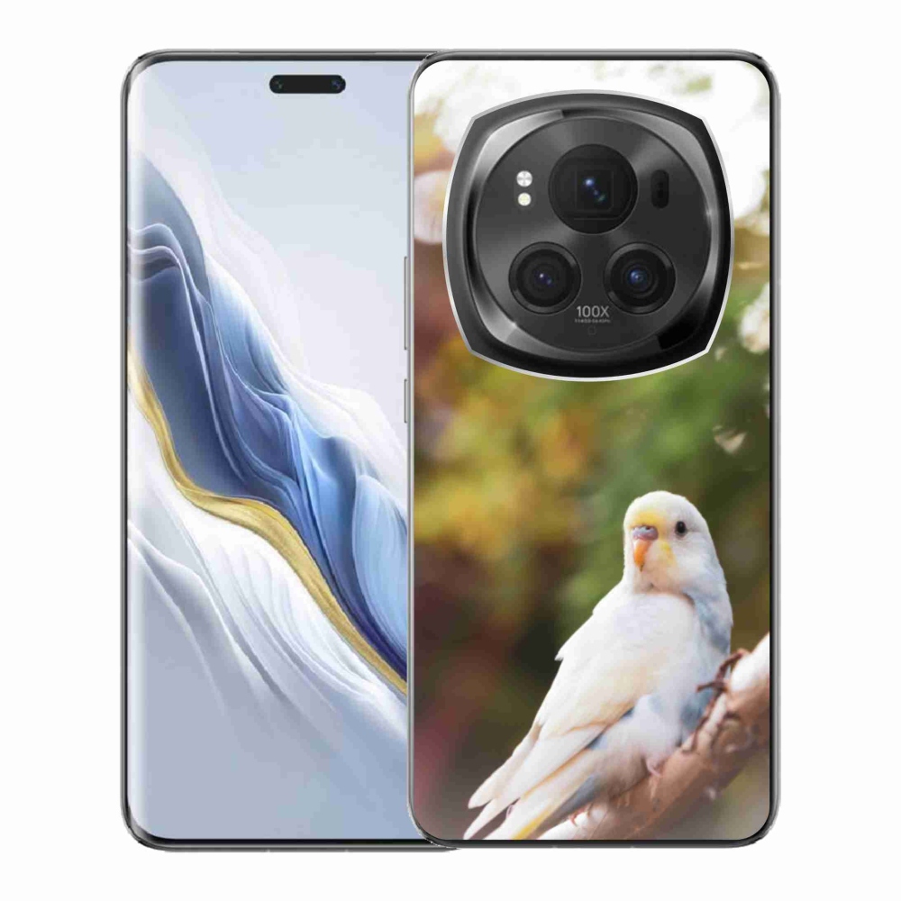 Zselés borítás mmCase a Honor Magic 6 Pro 5G készülékhez - andulka fehér