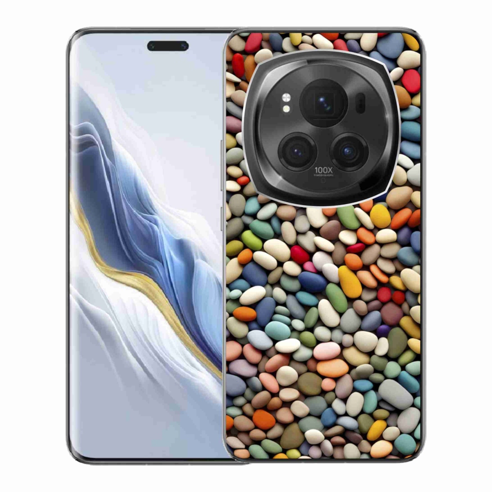 Gél borítás mmCase a Honor Magic 6 Pro 5G készülékhez - színes strasszkövek 2