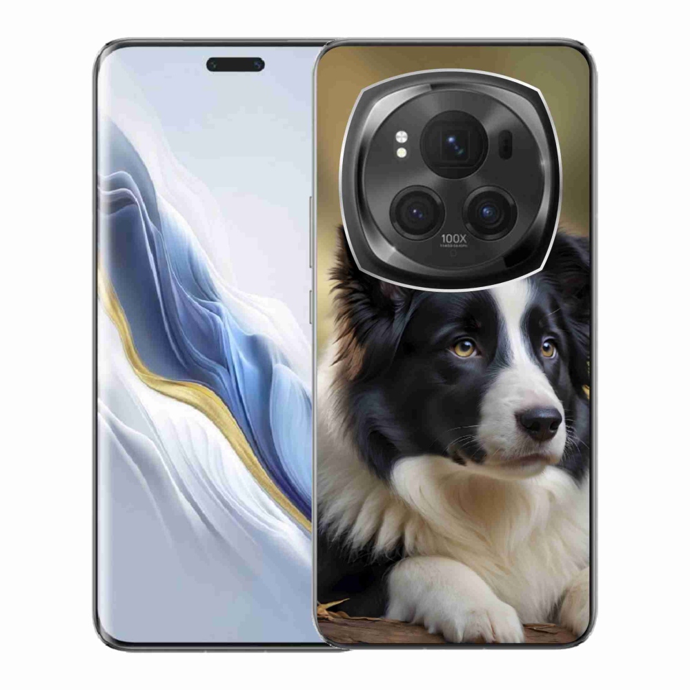 mmCase gél tok az Honor Magic 6 Pro 5G-hez – border collie 2