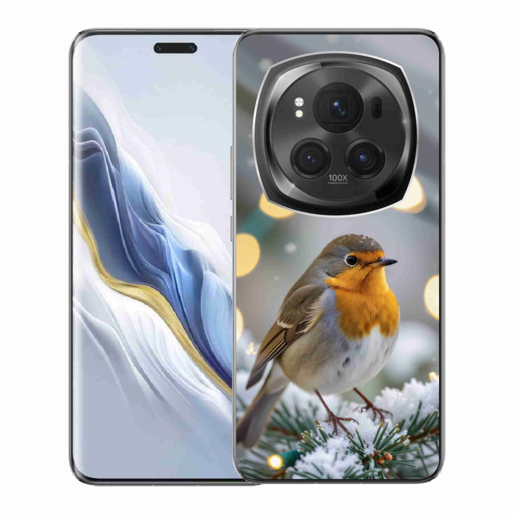 mmCase gél tok az Honor Magic 6 Pro 5G-hez – téli vörös