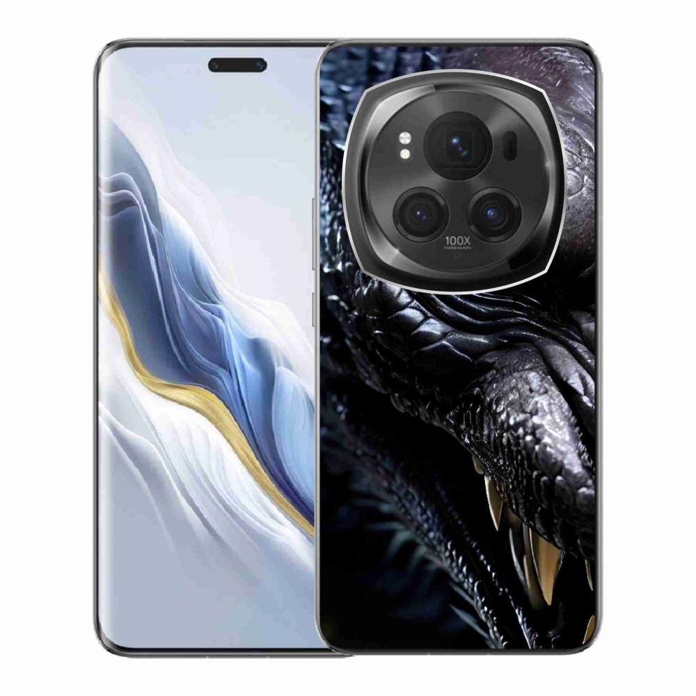 mmCase gél tok az Honor Magic 6 Pro 5G-hez – sárkányos mintázat