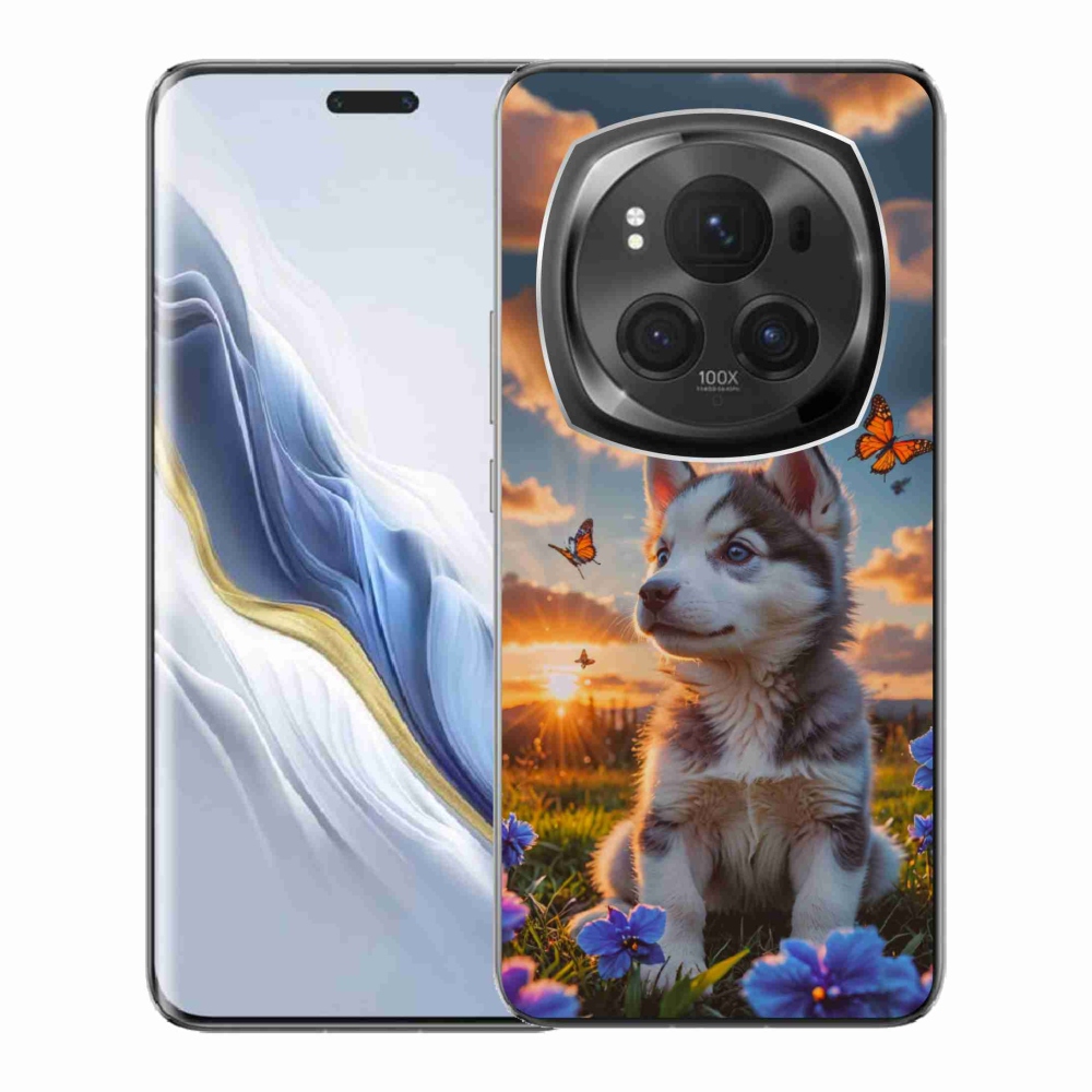 mmCase gél tok az Honor Magic 6 Pro 5G-hez – husky naplementekor