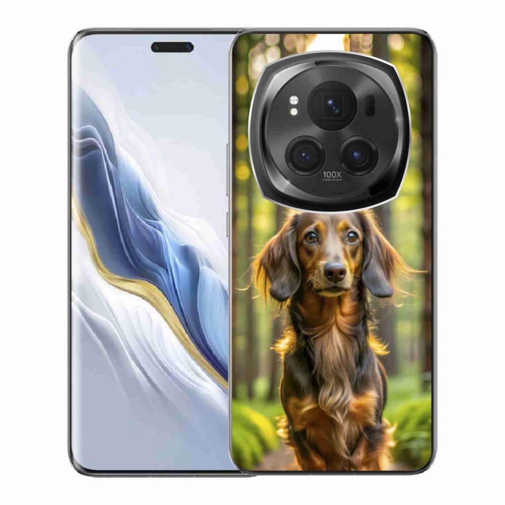 Gél borítás mmCase a Honor Magic 6 Pro 5G készülékhez - tacskó 4