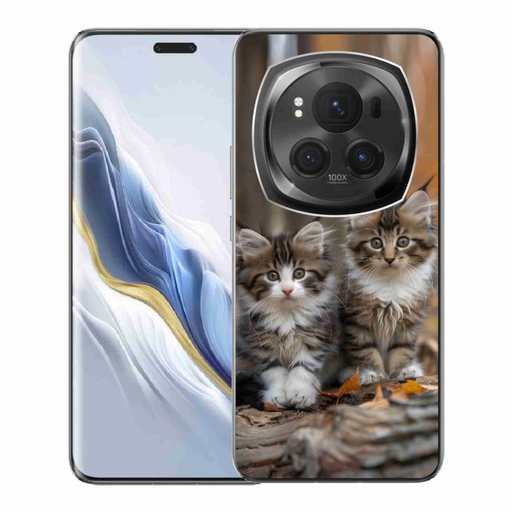 mmCase géltok az Honor Magic 6 Pro 5G-hez – macska-duó 3