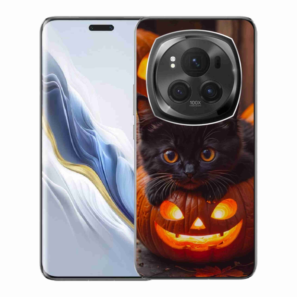 Gél borítás mmCase a Honor Magic 6 Pro 5G készülékhez - cica és tök