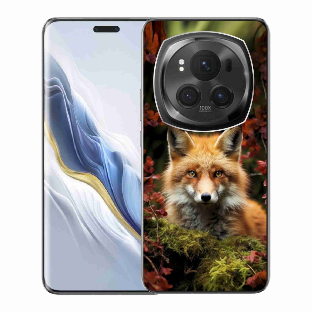 mmCase gél tok az Honor Magic 6 Pro 5G-hez – róka az erdőben