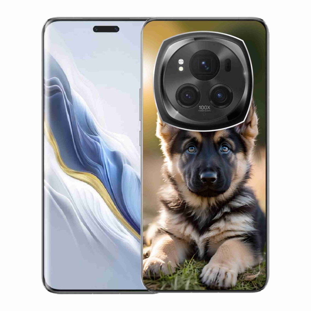 mmCase gél tok az Honor Magic 6 Pro 5G-hez – német juhászkutya a természetben