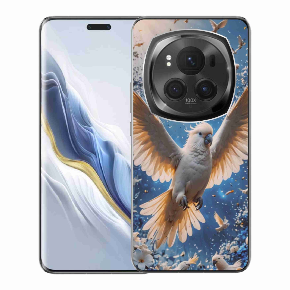 Gél borítás mmCase a Honor Magic 6 Pro 5G készülékhez - papagáj kakadu
