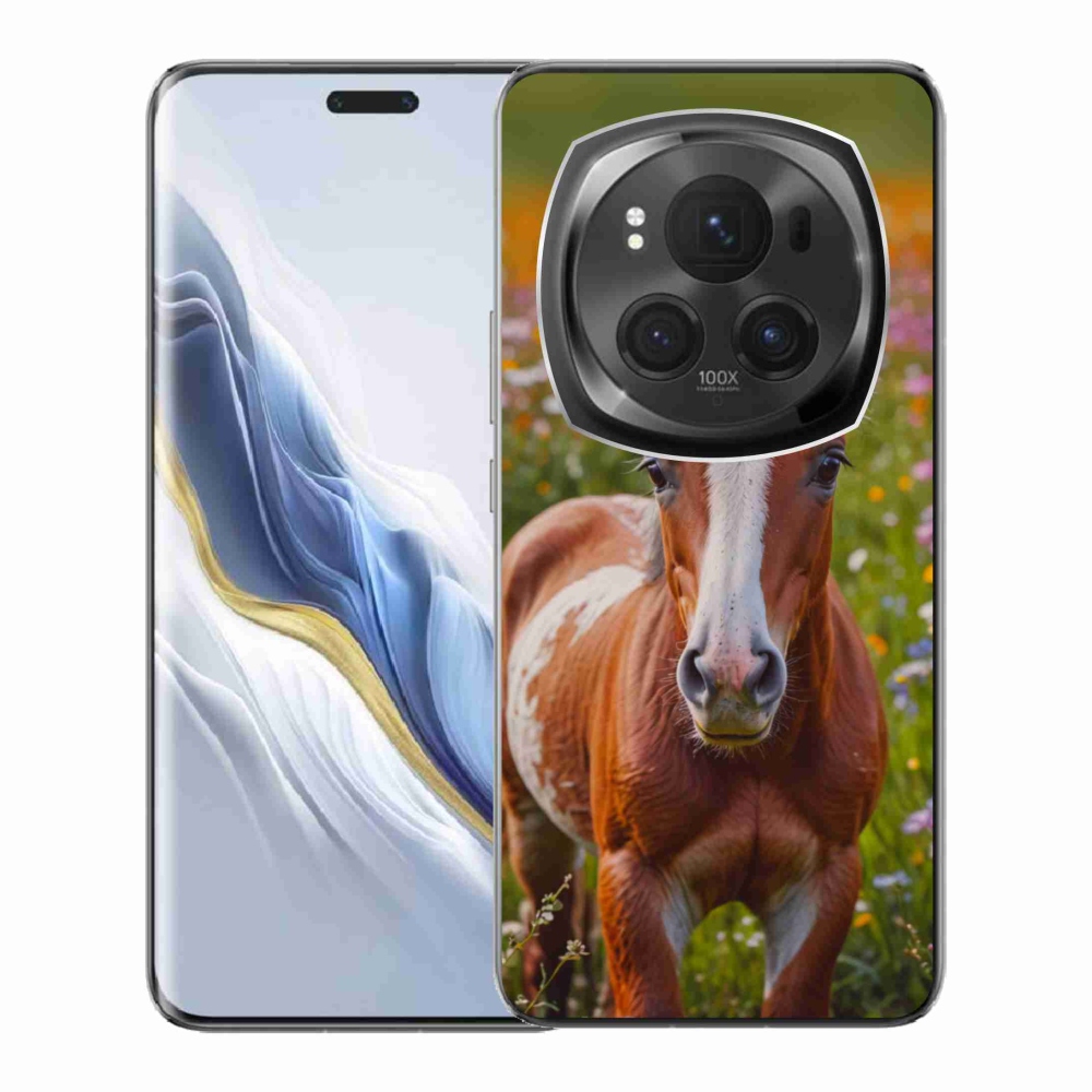mmCase gél tok az Honor Magic 6 Pro 5G-hez – aranyos csikó