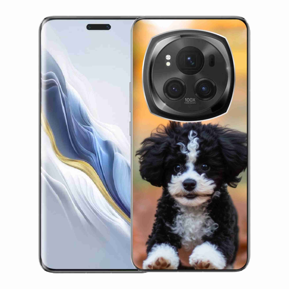 Gél borítás mmCase a Honor Magic 6 Pro 5G számára - aranyos kiskutya 2