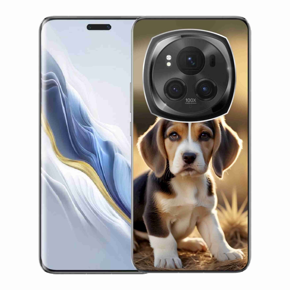 mmCase gél tok az Honor Magic 6 Pro 5G-hez – aranyos beagle