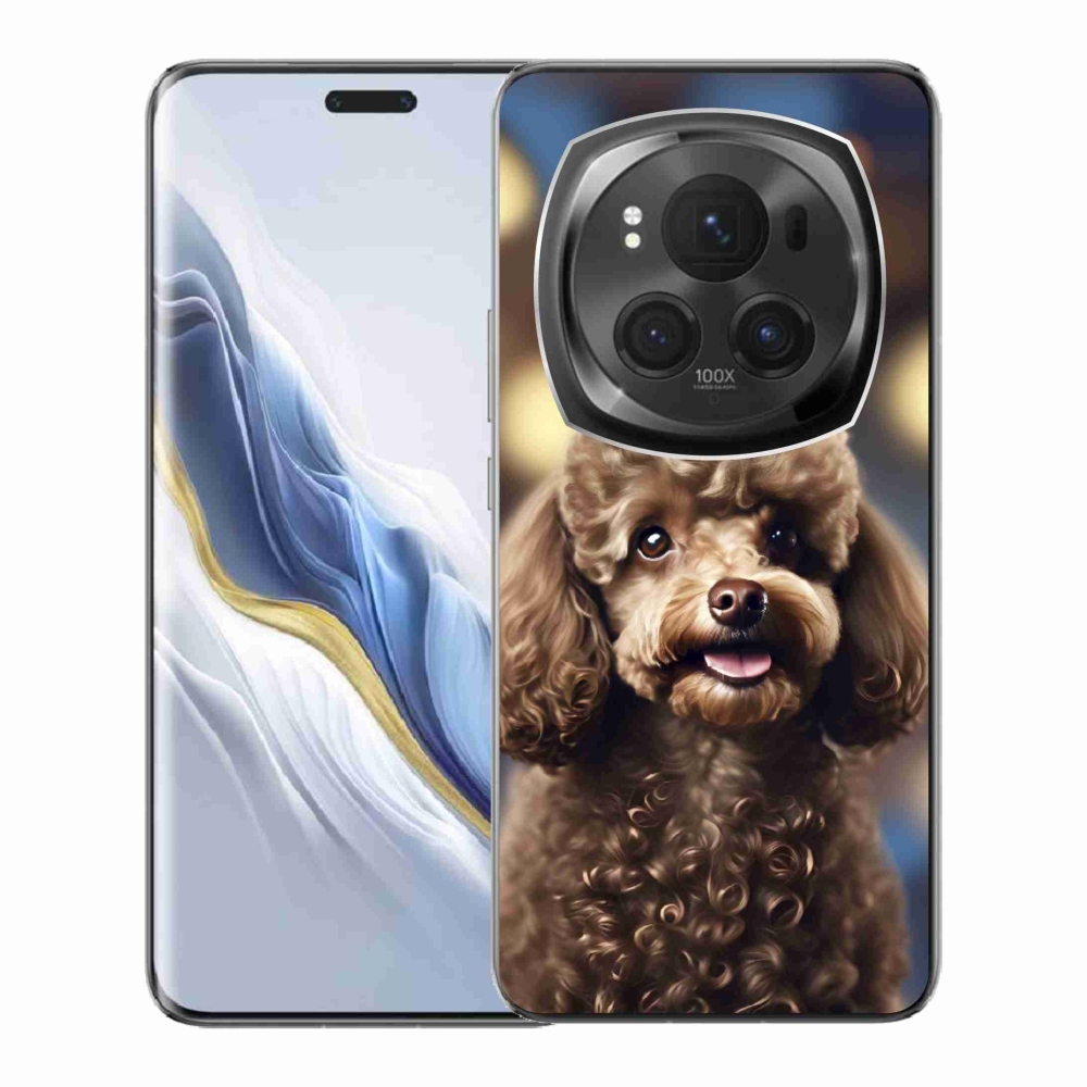 mmCase gél tok az Honor Magic 6 Pro 5G-hez – aranyos pudli