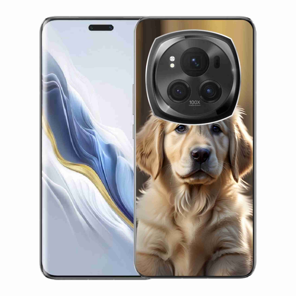 mmCase gél tok az Honor Magic 6 Pro 5G-hez – aranyos arany retriever