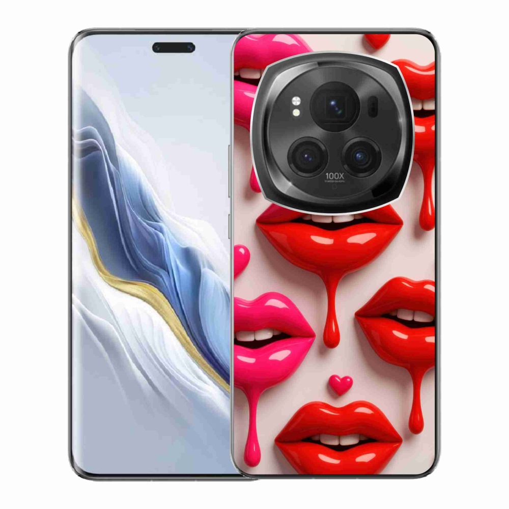 Gél védőburkolat mmCase a Honor Magic 6 Pro 5G készülékhez - Lips 2